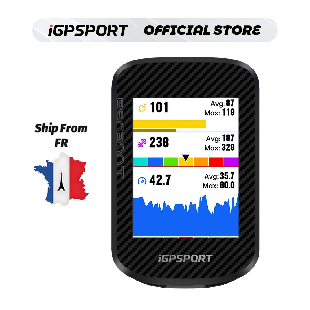 thumbnail image 2 of Ride Smarter: IGPSPORT BSC300 GPS Bike Computer With Offline Maps, Navigation & 130+ Data Fields 2 of 11