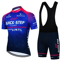 Rápido · passo conjunto de camisa de ciclismo verão roupas de ciclismo mtb roupas de bicicleta uniforme maillot ropa ciclismo terno de bicicleta masculina
