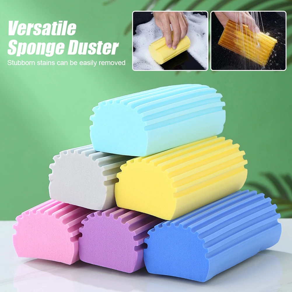 

Damp Clean Sponge Duster Super Water Absorption Cleaning Sponge Brush Reusable for Cleaning Blind Vent Window Track Faucet Table