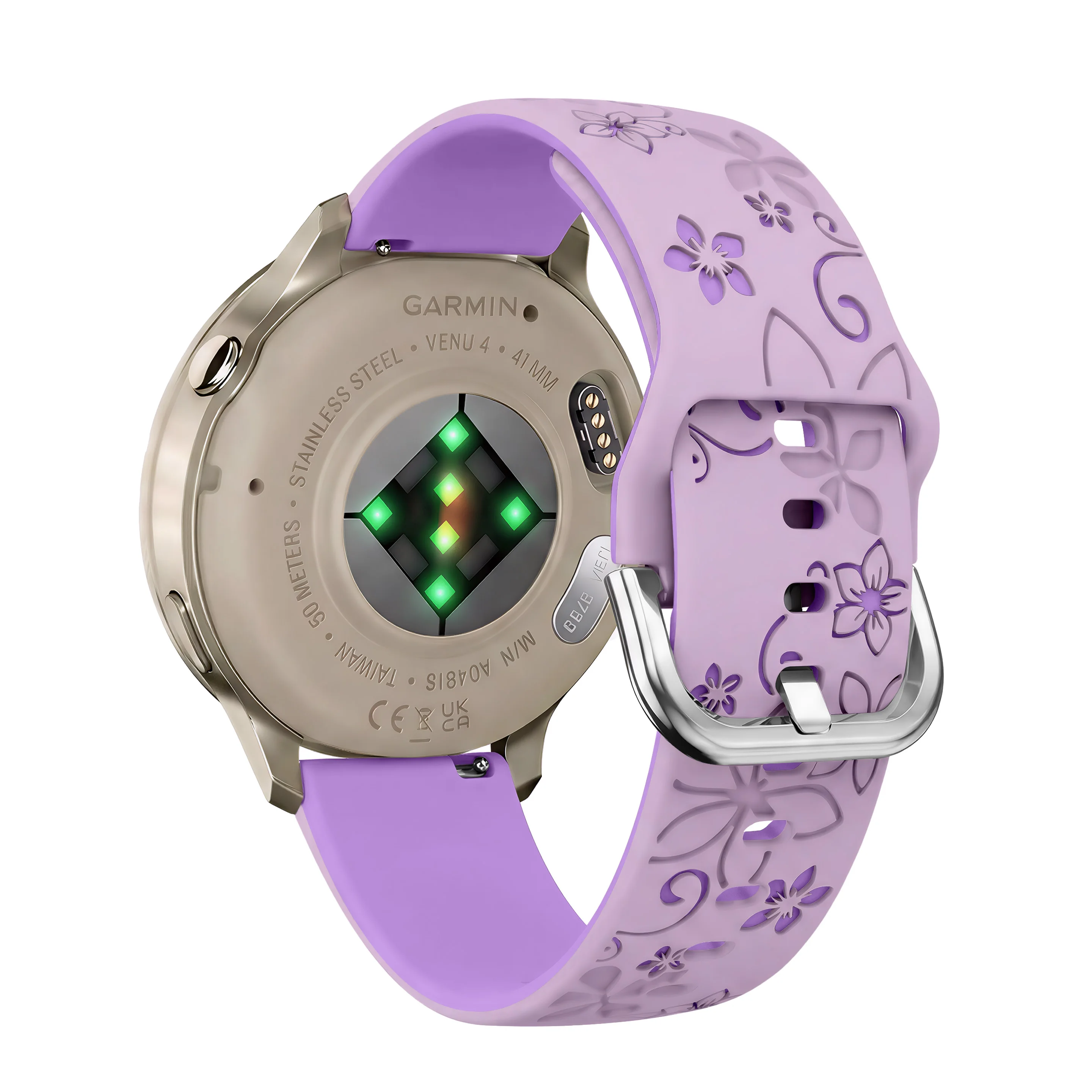 Custom Engraved Women's Sport Bracelet Replacement Wristband, 18mm Strap
