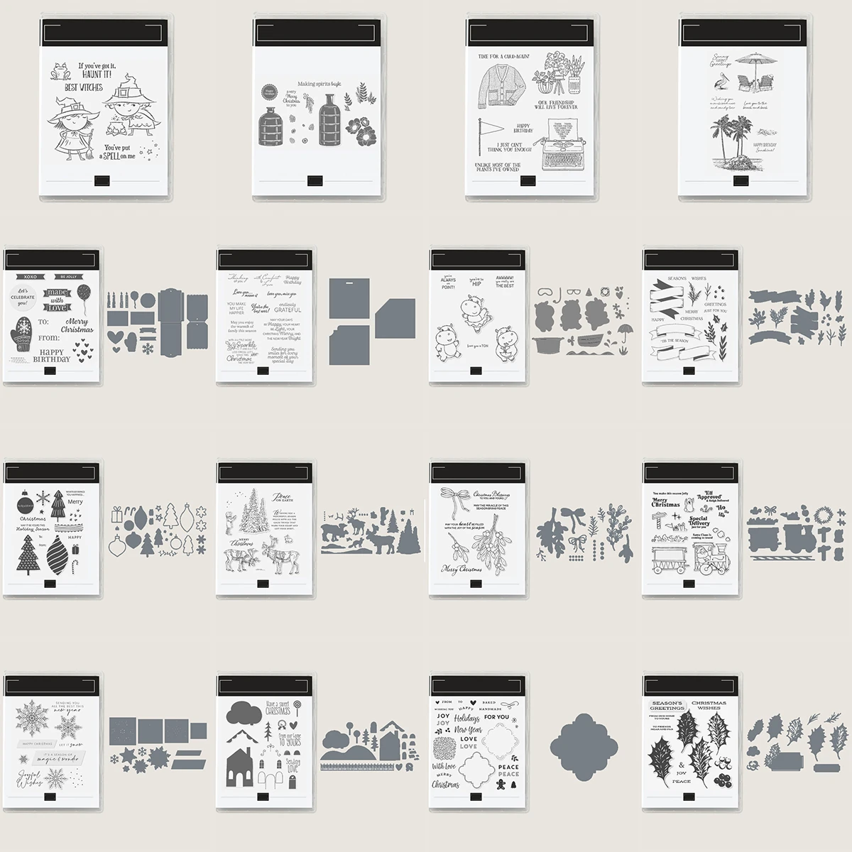 July To December 2022 Stampin Pattern Clear Stamps And Metal Cutting