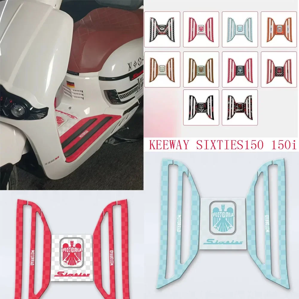 Nuovo Adatto Per Keeway Sixties150 Decalcomania Del Pedale Del Motociclo Adatto Per Keeway Sixties150 150I Keeway Anni '60 150I