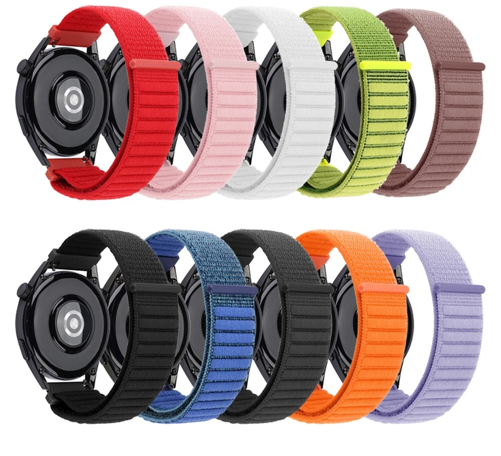 Breathable Nylon Loop Watch Strap - Versatile Sport Bracelet