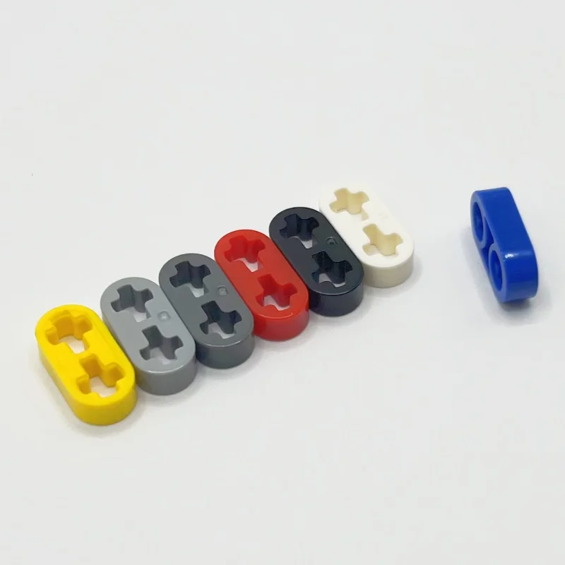 50PCS 41677 Liftarm Thin 1x2 - 차축 구멍 기술 MOC 용 벽돌 장..