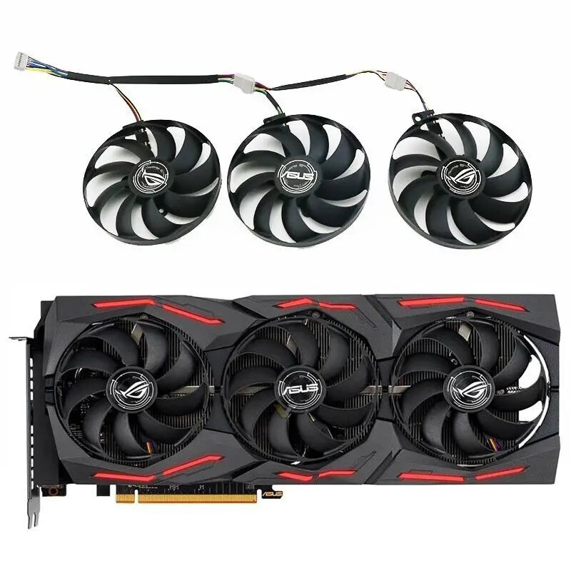

Запасной вентилятор для ASUS ROG STRIX RTX 2070 2080 SUPER / Ti 7 штырьков