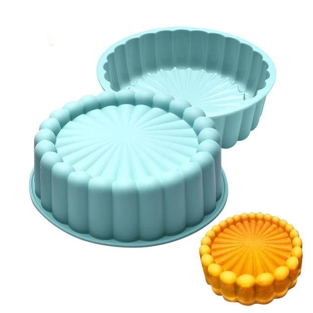 10 Inch Silicone Cake Pan -set Of 3- Round Baking Molds For Cheese  Cake,chocolate Cake, Rainbow Cakes, Strawberry Shortcake, Brownie Tart Pie