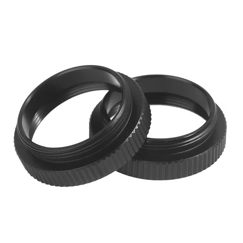 C-MOUNT 연장 튜브 어댑터 C-CS 마운트 어댑터, CCTV 렌즈용 스페이서 링, 5mm, 2 개 2