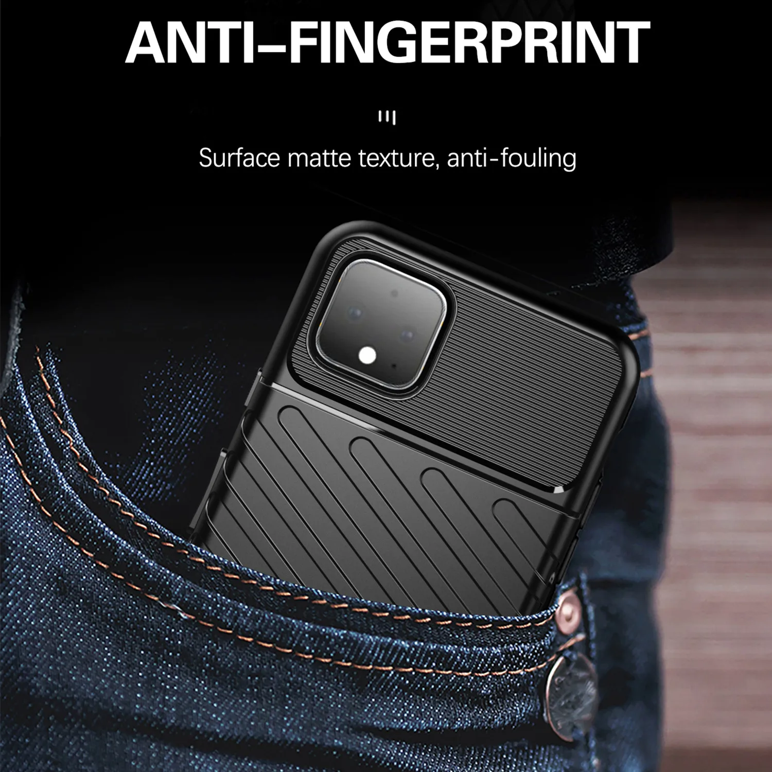 Shockproof Thunder Silicone Phone Case Cover – Durable and Stylish Protection