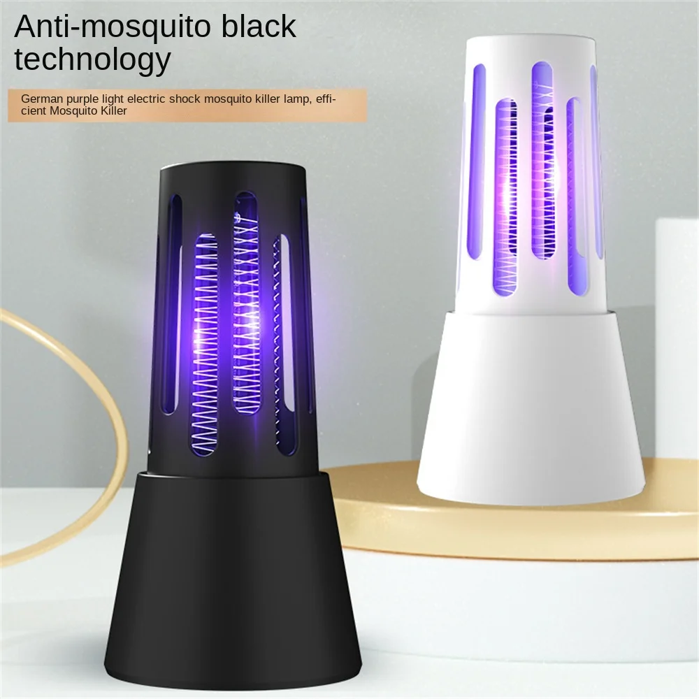 Ricarica Usb Shock Elettrico Mosquito Killer Indoor Outdoor Fly Anti Mosquito Repellent Mute Killer Fly Bug Zappers