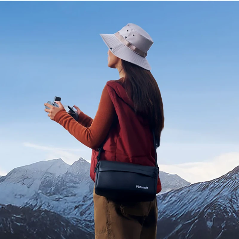 Sac Potensic pour drone ATOM 2 - Noir, bandoulière, transport