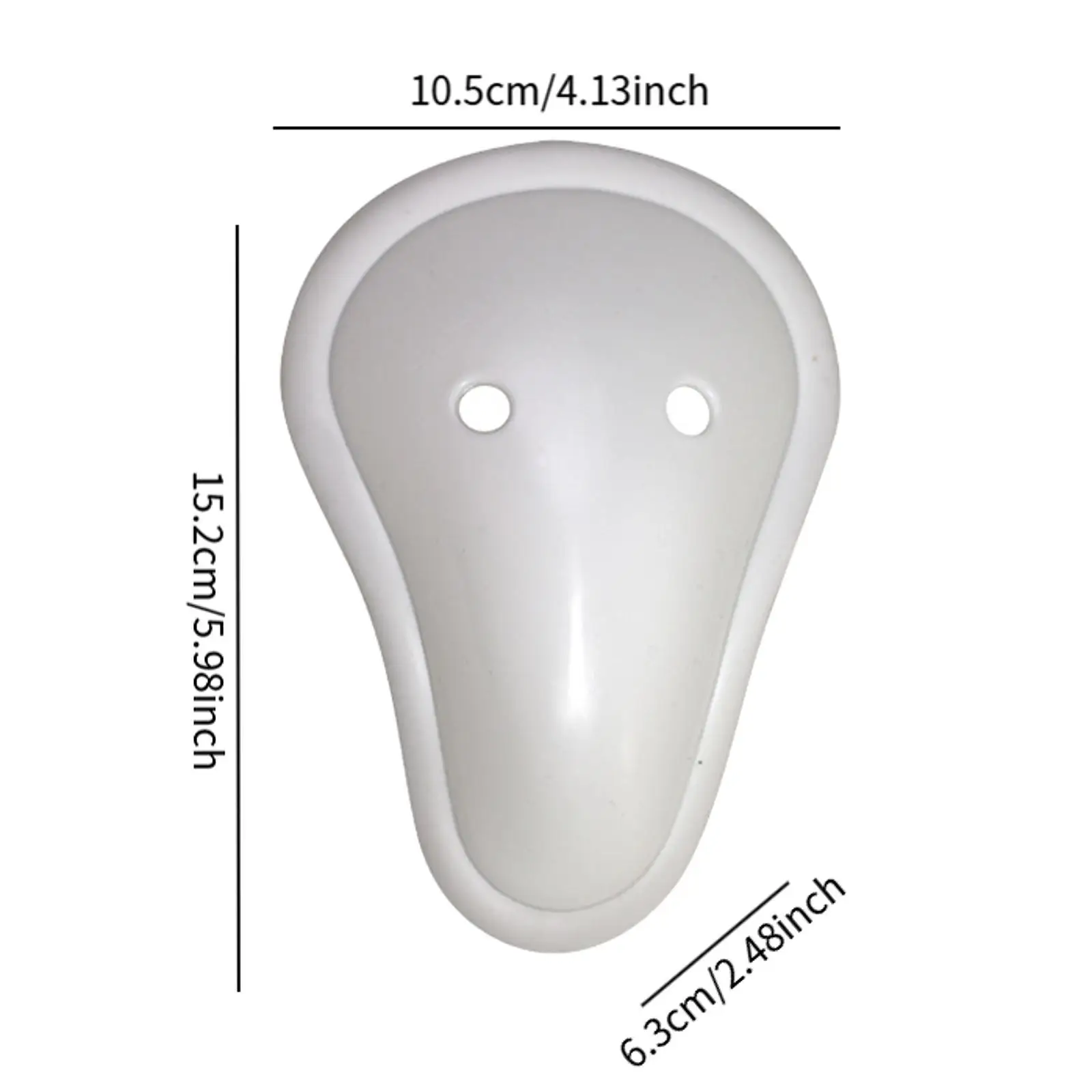 Crotch Protector Athletic Close Contact Sports Hockey Contact Sports Shield Cup Karate Heavy Duty Protection Groin Protector
