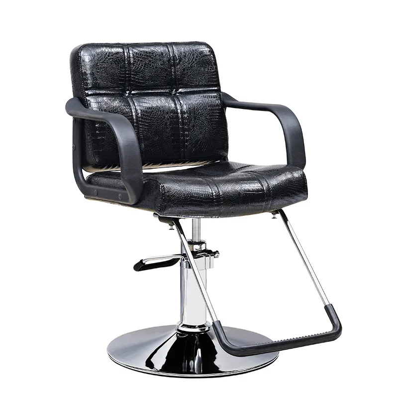 

Simple footrest hair chair can be put down salon hair chair