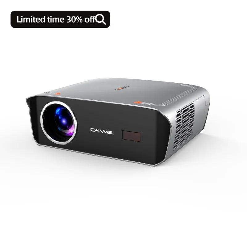 CAIWEI A9R 1350 ANSI 4k Daytime Proyector Churches LED Movie Projectors With Bluetooth