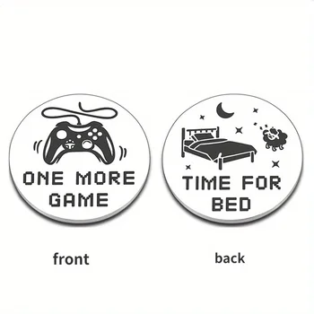 Divertenti monete per godersi giochi e creare decisioni. Monete commemorative incise su entrambi i lati
