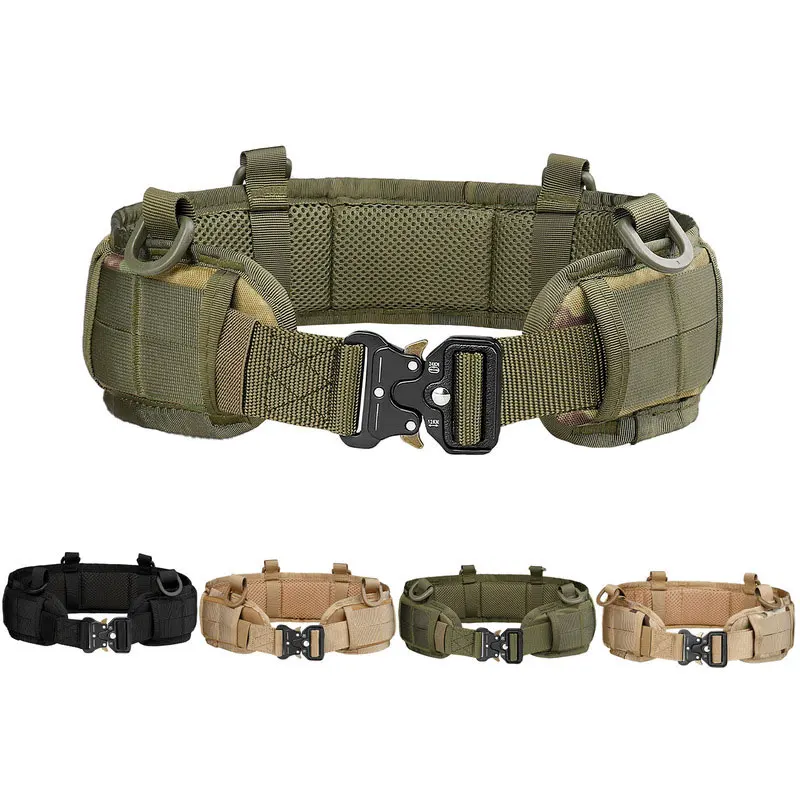 

Outdoor Hunting Multifunctional Tactical Battle Belt MOLLE Men Battle Belt Set War Belt Military Inner Waist Belt