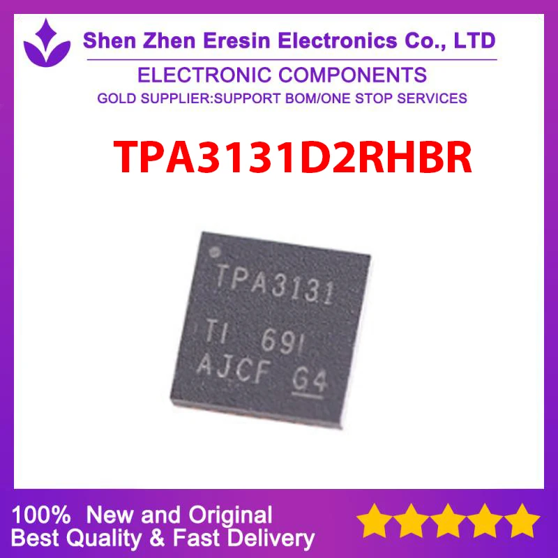

Free shipping 1PCS/LOT TPA3131D2RHBR QFN32 New and original