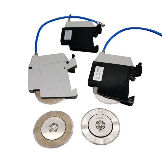 1 Set Slitting Pneumatic Round Blade Holder And Blades 76x17x5/2.5mm