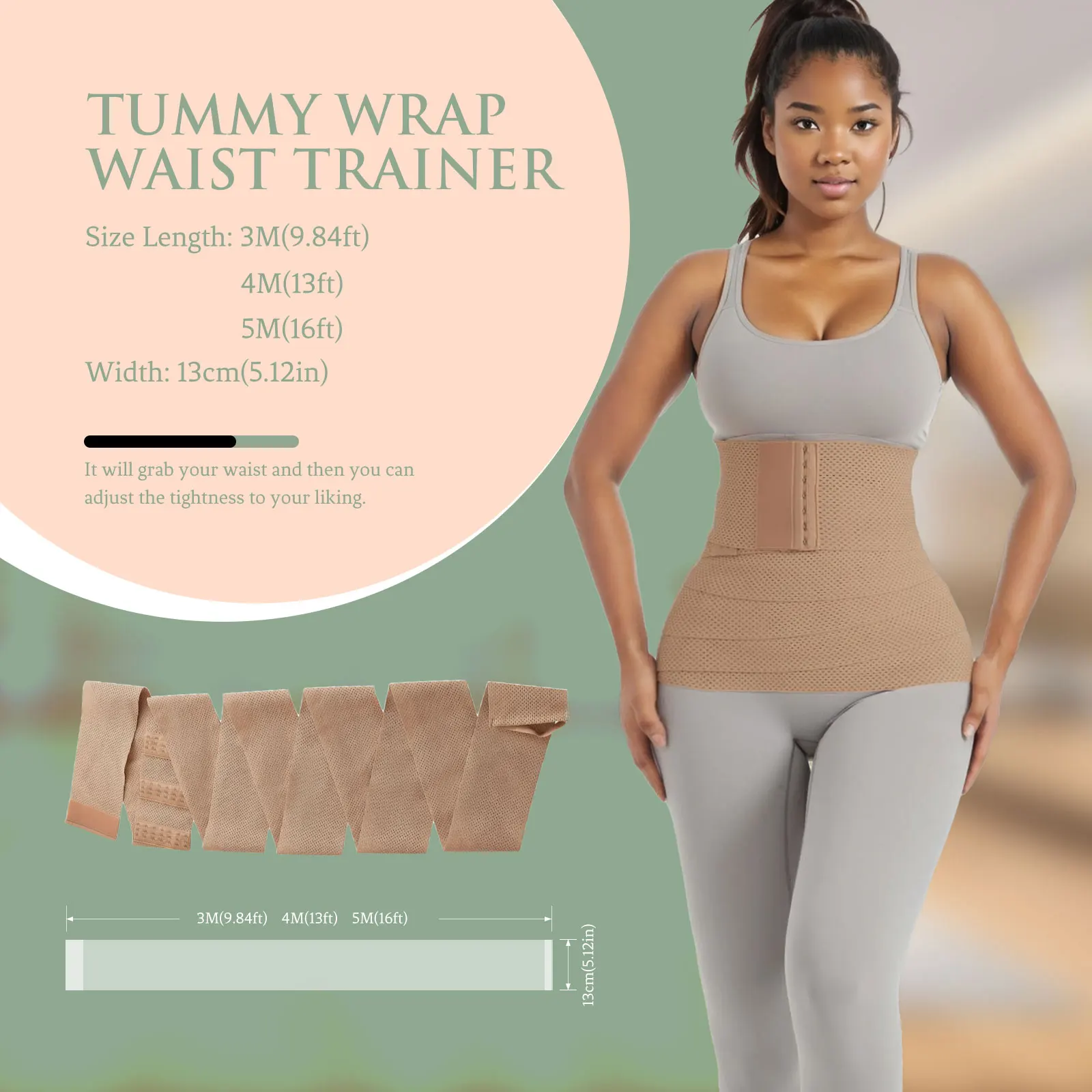 Waist Belt Belly Fat Slim Belt Slimming Belt Stomach Belly Fat