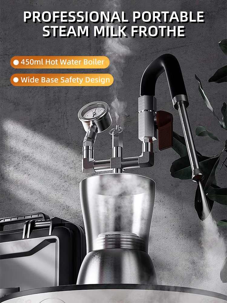 ITOP Coffee Milk Frother and Steamer Milk Foam Maker Coffee/Latte/Cappuccino Coffee Frothing Machine