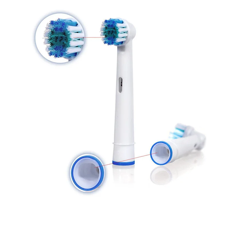 Toothbrush Replacement Heads 4&times;Replacement Brush Heads For Oral-B Electric Toothbrush Fit Advance Power/Pro Health/Triumph/3D Excel/Vitality Precision Clean