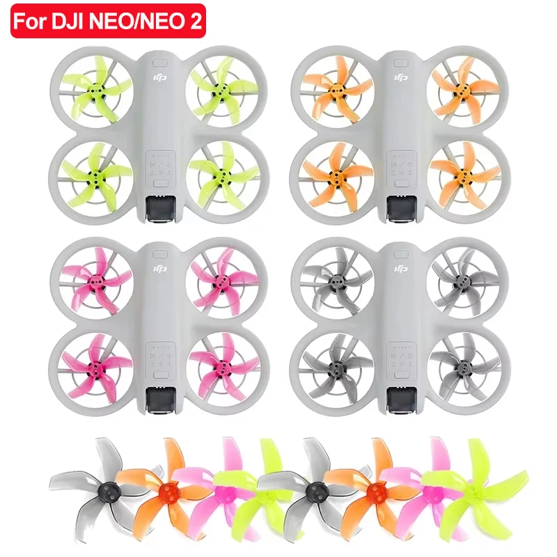 Hélices de Drone DJI - Lot de 2 ou 4 Pales - Compatible avec DJI Mini/Pro