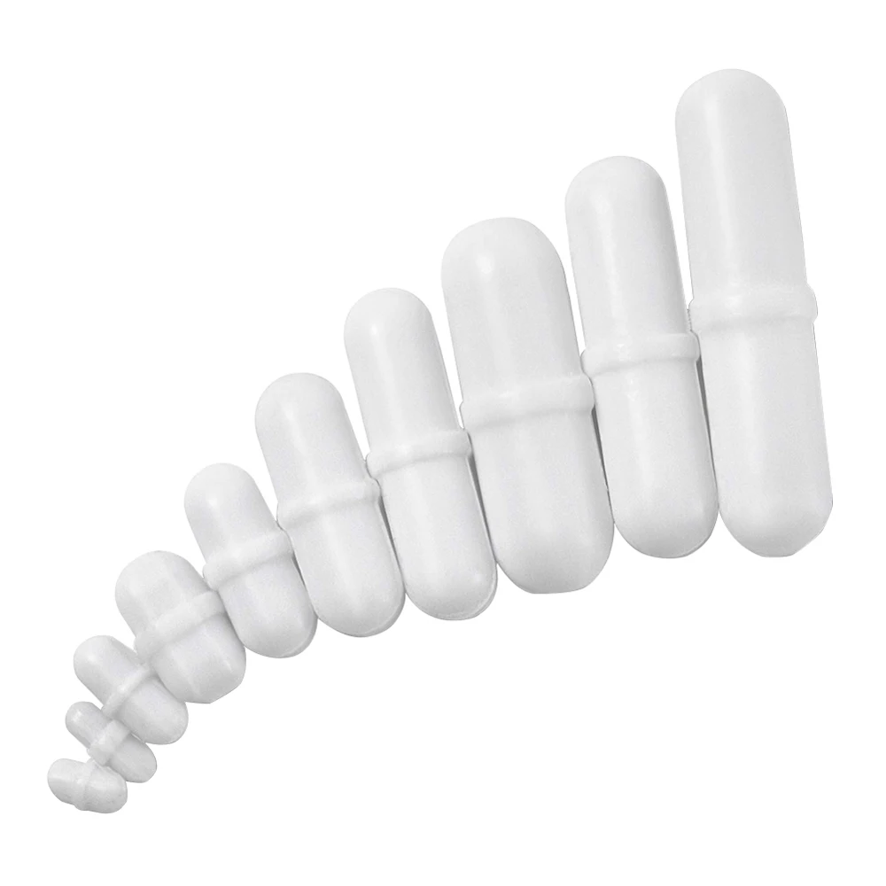 Barres D'agitation Magnétiques PTFE - Type B Mixte - Pour Labo - Neuves - Lot