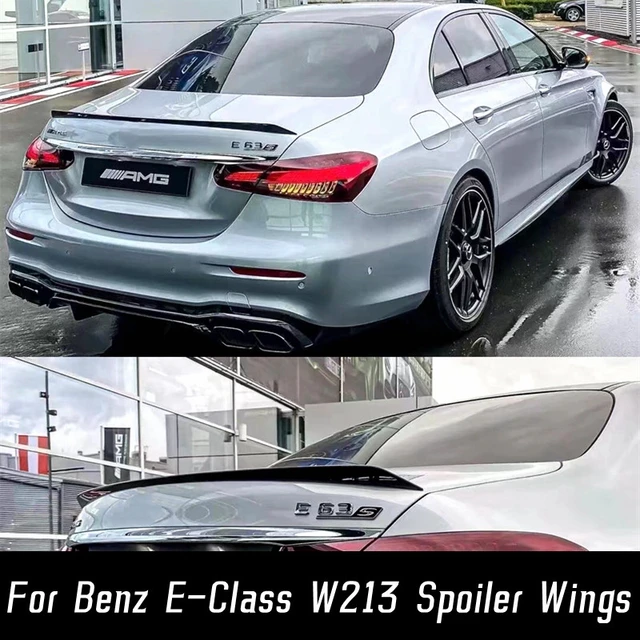 Car Rear Trunk Lid Lip Body Kit Spoiler Wings For Mercedes Benz E-Class W213  2016-2022 E200 E260 E300 4Door Tuning Accessories - AliExpress