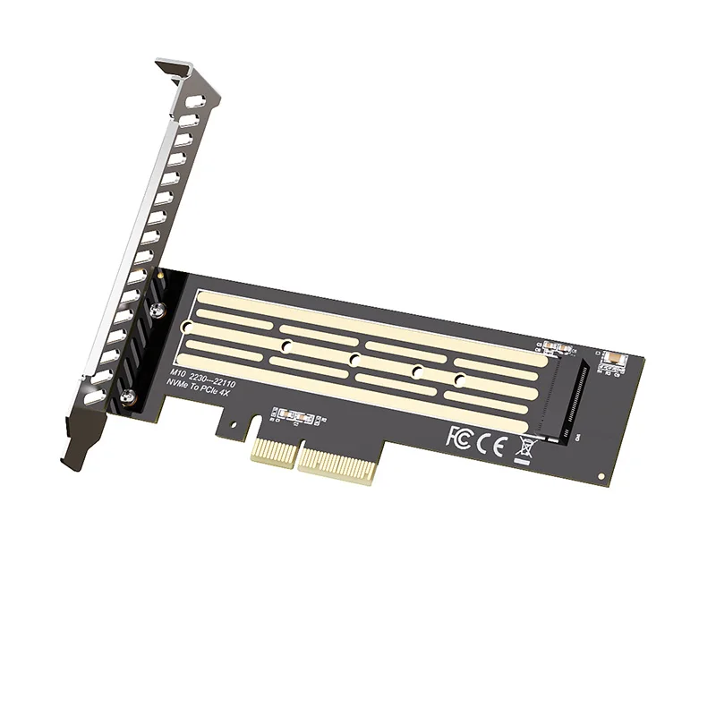 NVME to PCIE Adapter Card TEUCER NVME PCIE X4 M.2 NVME to PCIE Suitable for PCI-E X4 X8 X16 Hard Disk