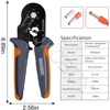 HSC8 6-4A/6-6A Crimping Pliers Kit Y1 Stripping Cutting Plier with Tube Terminal Suit WOZOBUY Brand Electric Tools Set 2