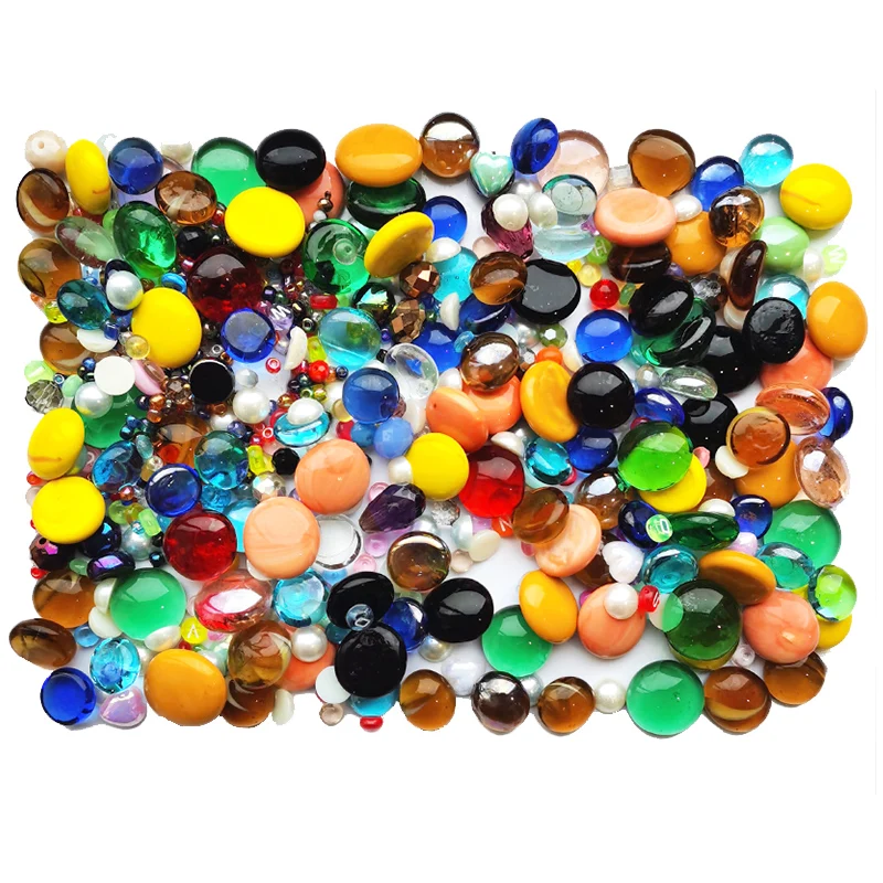 30% OFF GGG Glass Bead Mix (3mm - 8mm bead assortment) 60 grams - Mosaic  Tile Mania