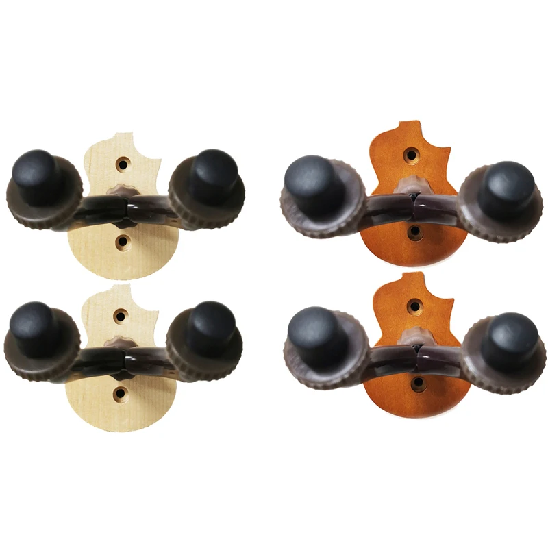 

2 шт., деревянные настенные вешалки для гитары