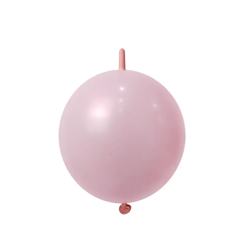 Description Picture 3 of itemThickened Needle Tail Balloon, Love Shaped, Connection Decoration, Layout Supplies, Birthday, Wedding Party, 6 ", 10", 12"