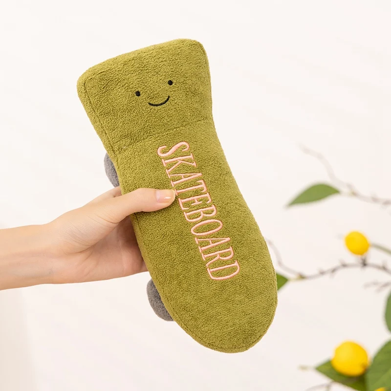 New Latest Game Console Beer Skateboarding Gamepad Fun Game Series Doll Kawaii Stuffed Plush Toy Doll Cartoon Anime Cute Doll