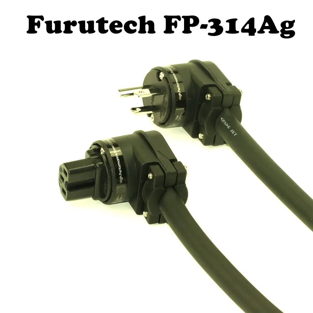 

Furutech FP-314Ag-II HiFi front stage CD power Amplifier OCC silver-plated firing power cord