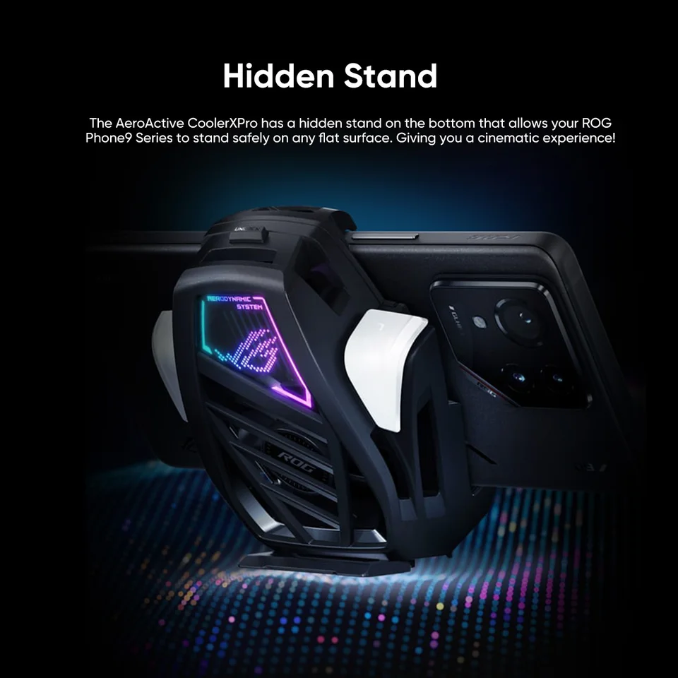 新品未開封★AeroActiveクーラーX付属 ROG Phone 9 Pro Asus Aero Active Cooler X-Pro AY2501ROG for Rog Phone 9 Pro