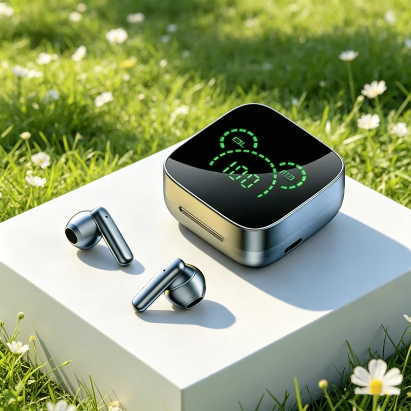 TWS Wireless Bluetooth Earphones Touch Control 9D Stereo Headset with Mic 5.3 Sport Earphones LED Display 1