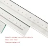 High Precision Linear Scale Optical Glass Ruler Optical Measuring Instruments Scale Hand Measuring Tools 6