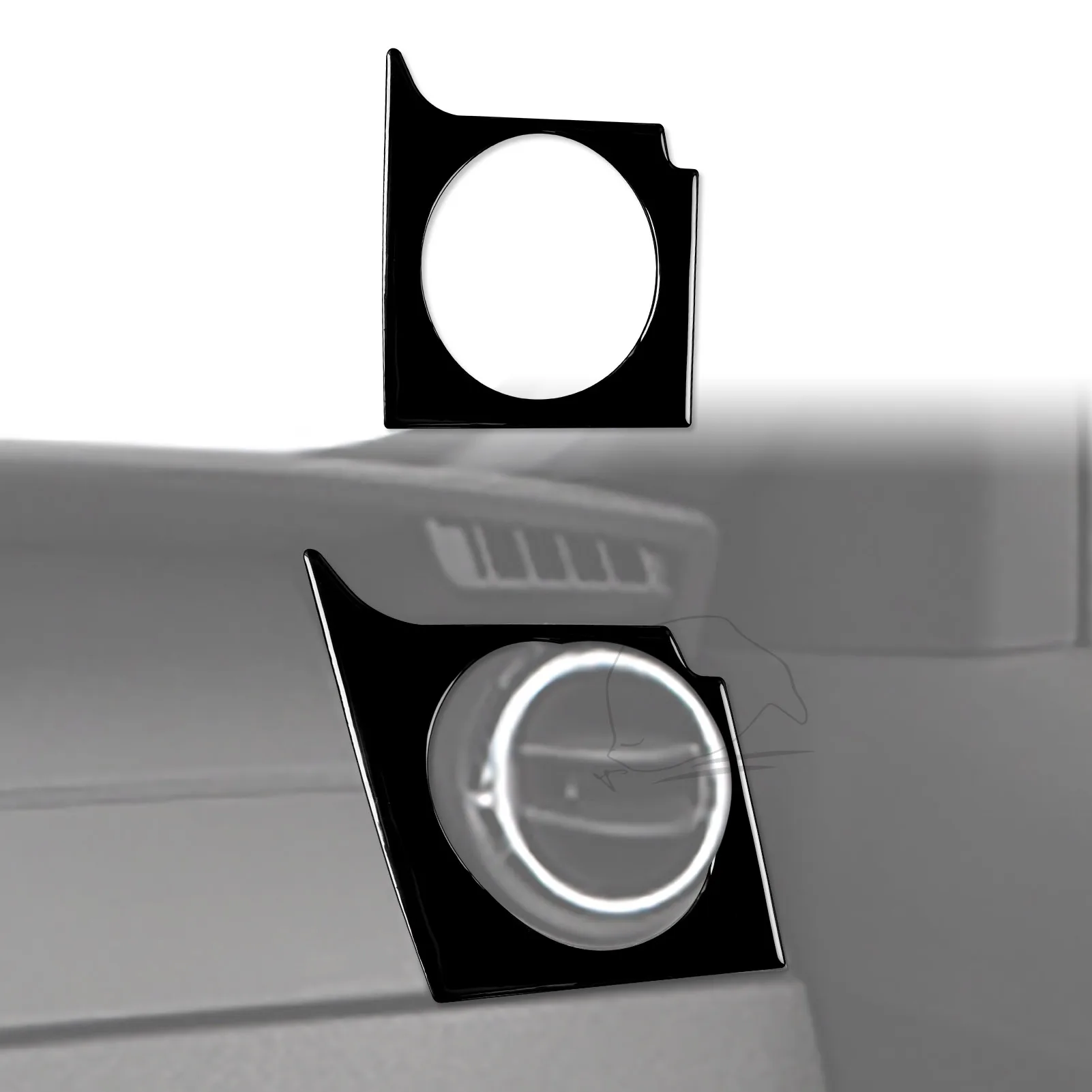 Air Vent Outle Decorazione Copertura Trim Decal Per Ford Mustang 2005 2006 2007 2008 2009 Accessori Auto Abs