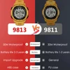 Upgrade Movement Digital Watches For Men Waterproof 50M SYNOKE 9813 Sports Watch Men Big screen Easy to Read reloj hombre 2