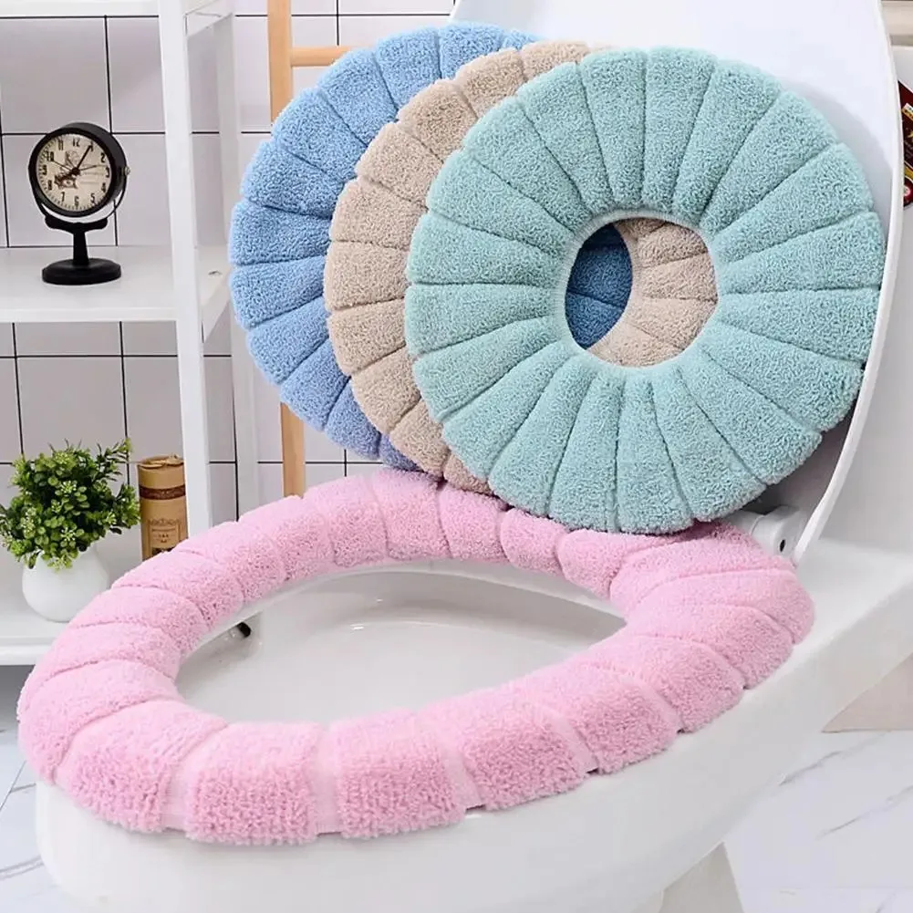 Description Picture 3 of itemThickened Toilet Seat Cushion Universal Toilet Cover Toilet Seat Cover Clean O-shaped Toilet Seat Cushion Toilet Seat Cover