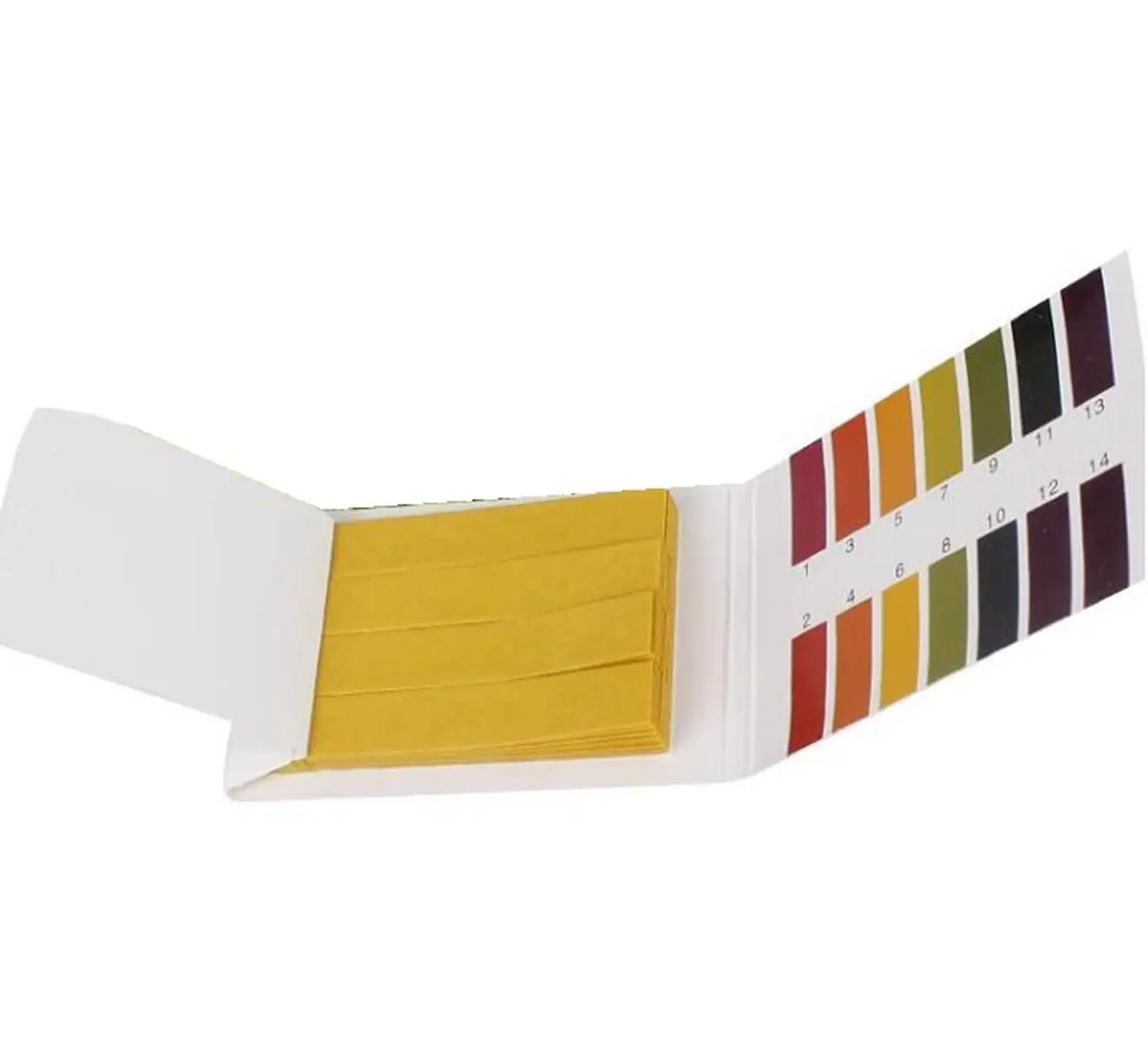 5pcs 80 Strips 1-14 PH Papers PH Indicator Laboratory Science Litmus Paper