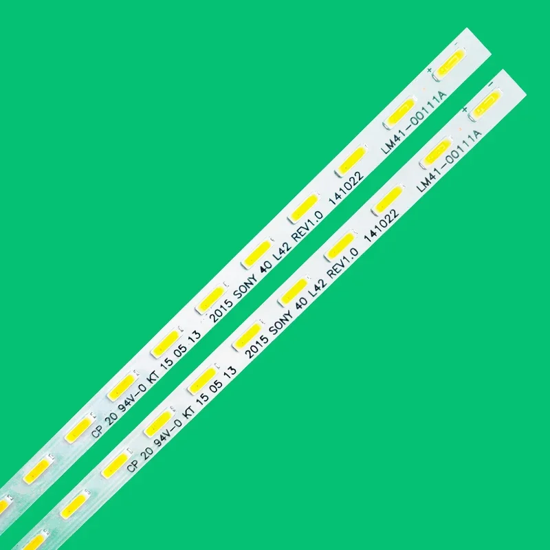 TV Illumination LED Bars Backlight Strips Line Ruler 2015 For Sony KDL-40R555C KDL-40R510C SONY 40 L42 REV1.0 141022 LM41-00111A, led display