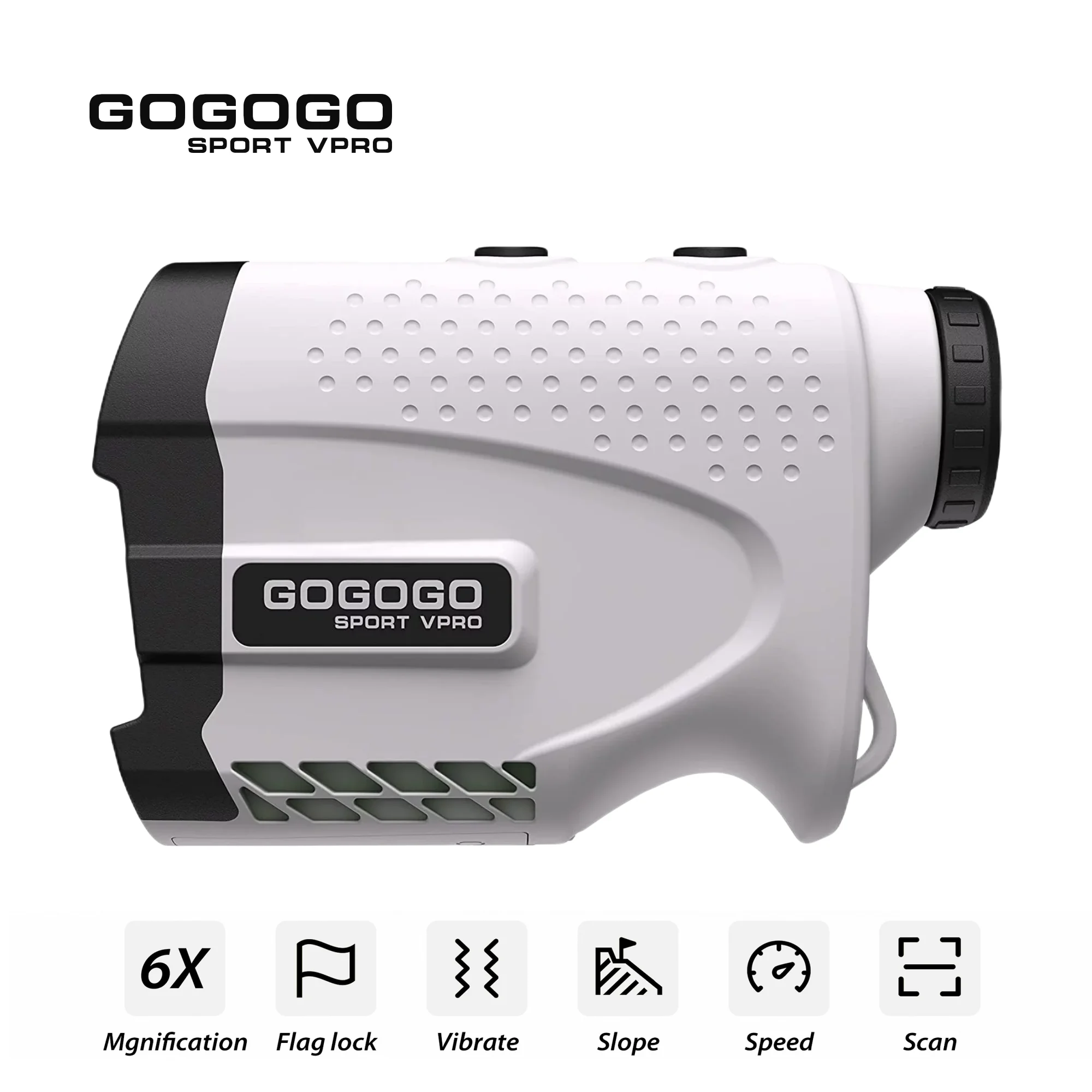 Gogogo Sport Vpro Laser Golf Rangefinder 600m Range Finder for Hunting