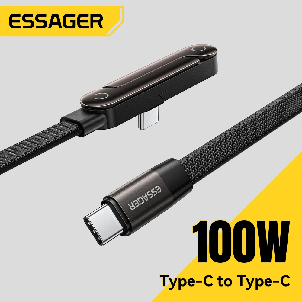 Essager Cable Foldable Phone Holder 100W Type-C