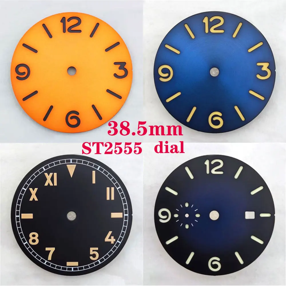 Custom Luminous Dial for Various Movements, 36/38.5mm