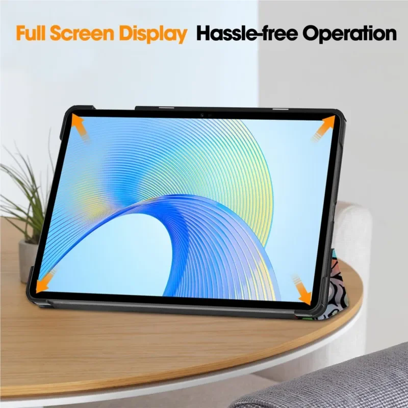 Universal Tablet Folding Stand with Magnetic Cover - Sleek Protective Case