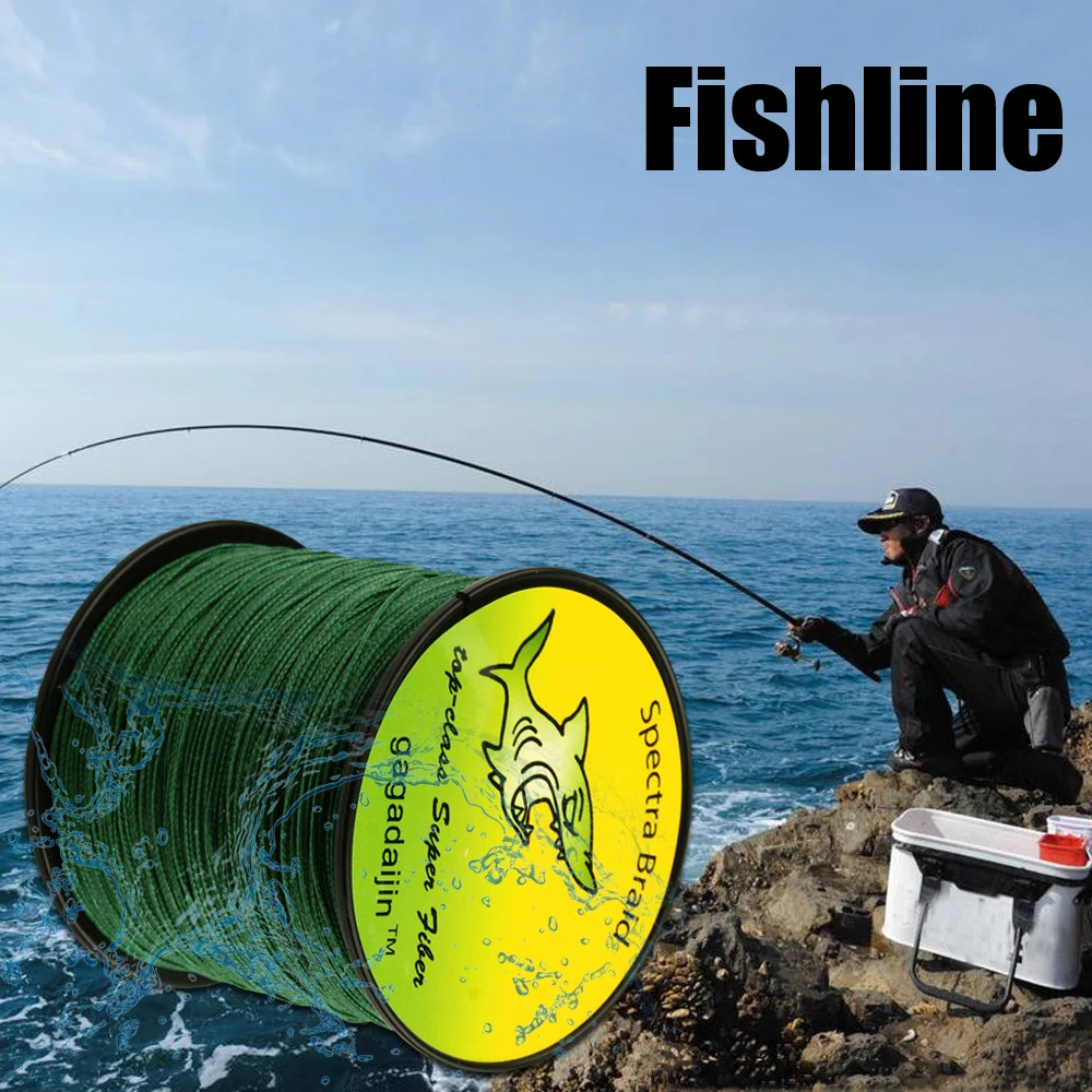 6LB-100LB PE Braided Fishing Wire Multifilament Super Strong Fishing Line Japan Multifilament 100M 4 Strands Fishing Line