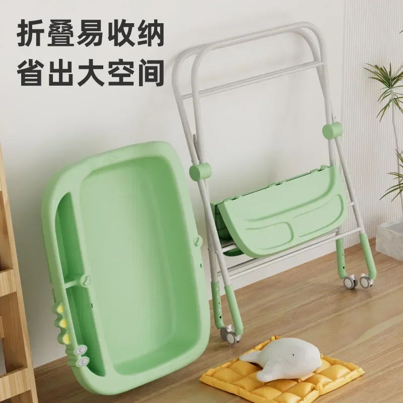 New Baby Care Table Multifunctional Washing and Changing Integrated Baby Diaper Table Foldable Care
