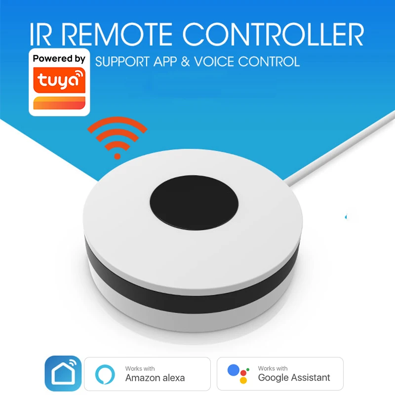 Tuya Smart Wifi Ir Telecomando Hub Wifi + 433 Per Alexa Google Condizionatore D'Aria Tv Telecomando Universale A Infrarossi Wireless