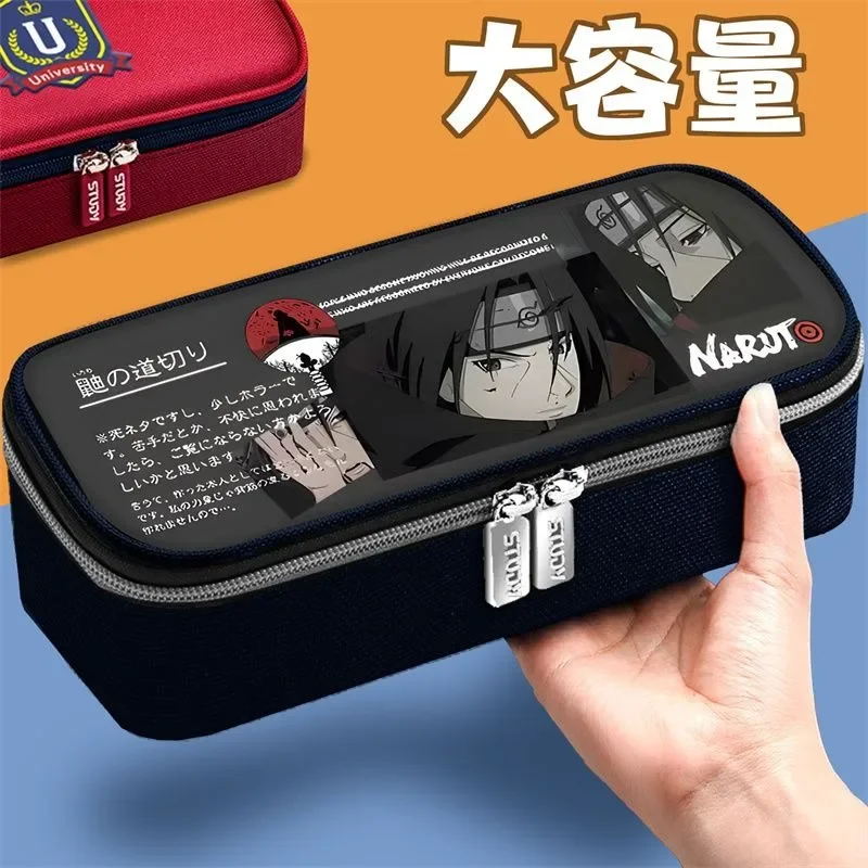 ナルトアニメ漫画サスケうちはイタチ鉛筆バッグクリエイティブ